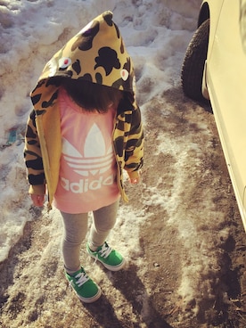 𝔸𝕔𝕠𝕠𝕠¨̮⑅*さん（キッズ・90cm）の春コーディネート