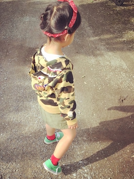 𝔸𝕔𝕠𝕠𝕠¨̮⑅*さん（キッズ・100cm）の秋コーディネート