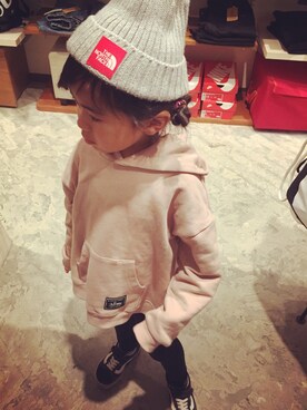 「おんなのこコーデ」｜「アイテム（ニットキャップ/ビーニー）」を使った、𝔸𝕔𝕠𝕠𝕠¨̮⑅*さん（キッズ・100cm）の秋コーディネート