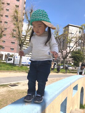 Fuka＊Honokaさん（キッズ・90cm）の春コーディネート