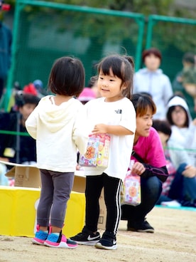 Fuka＊Honokaさん（キッズ・90cm）の秋コーディネート