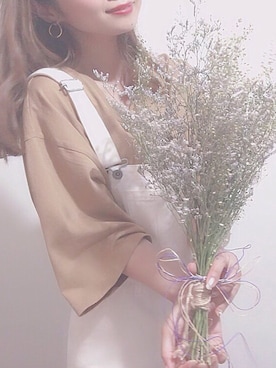 「Another Edition（アナザーエディション）のアイテム（オールインワン・サロペット）」を使った、anchanさん（レディース・155cm）の夏コーディネート
