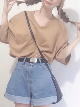 anchanさん（レディース・155cm）の夏コーディネート