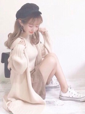 anchanさん（レディース・154cm）の秋コーディネート