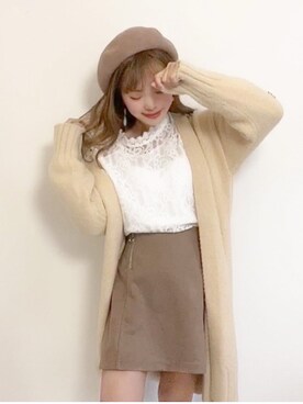 anchanさん（レディース・153cm）の冬コーディネート