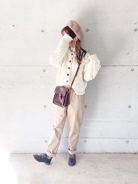 anchanさん（レディース・153cm）の冬コーディネート