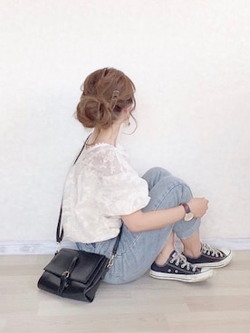 anchanさん（レディース・153cm）の夏コーディネート