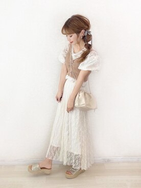 anchanさん（レディース・153cm）の夏コーディネート