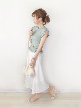 anchanさん（レディース・153cm）の夏コーディネート