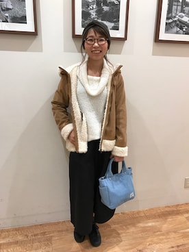 Ayumiさん（レディース・168cm）の冬コーディネート