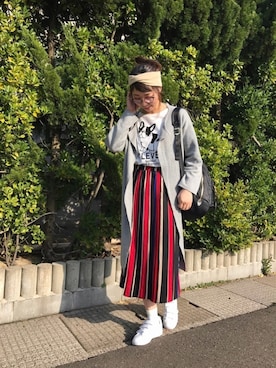 「パグ」｜Ayumiさん（レディース・168cm）の春コーディネート