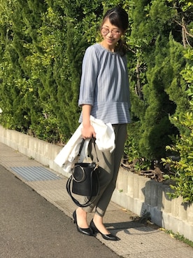 Ayumiさん（レディース・168cm）の春コーディネート