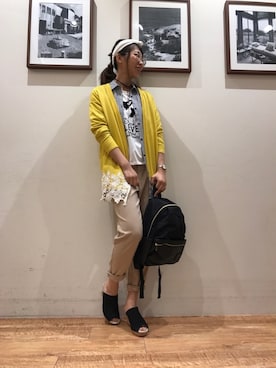 Ayumiさん（レディース・168cm）の春コーディネート