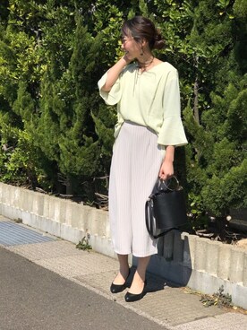 Ayumiさん（レディース・168cm）の春コーディネート