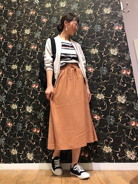 Ayumiさん（レディース・168cm）の春コーディネート