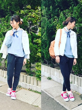 Ayumiさん（レディース・168cm）の春コーディネート