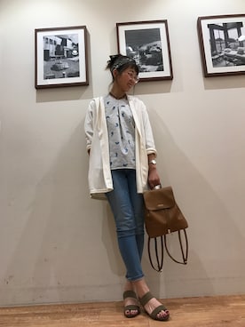 Ayumiさん（レディース・168cm）の春コーディネート