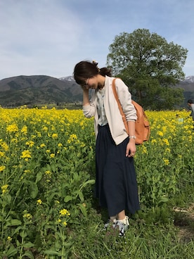 Ayumiさん（レディース・168cm）の春コーディネート