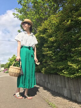 Ayumiさん（レディース・168cm）の春コーディネート