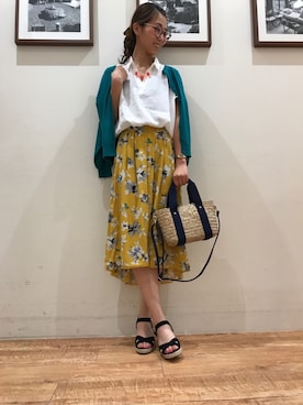 Ayumiさん（レディース・168cm）の春コーディネート