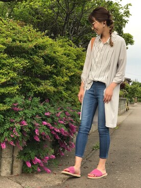 Ayumiさん（レディース・168cm）の春コーディネート