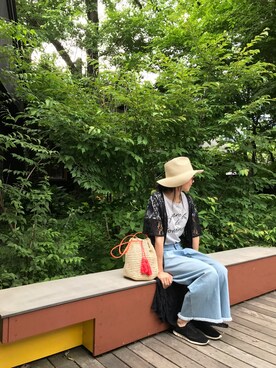 Ayumiさん（レディース・168cm）の夏コーディネート