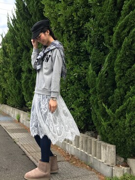 Ayumiさんの（資生堂インテグレートプレゼンツ 秋服×「#コク色シャドウ」でいい女になろうキャンペーン | シセイドウインテグレート）を使ったコーディネート