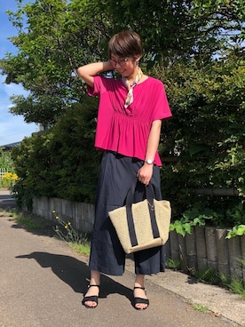 Ayumiさん(レディース・168cm)の夏コーディネート