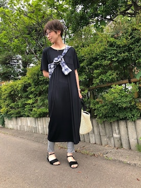 Ayumiさん（レディース・168cm）の夏コーディネート