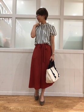 Ayumiさん（レディース・168cm）の夏コーディネート