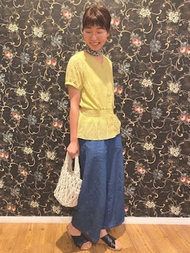 Ayumiさん（レディース・168cm）の夏コーディネート