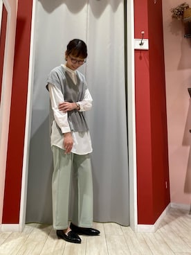 Ayumiさん（レディース・168cm）の冬コーディネート