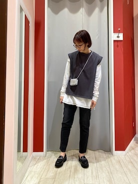 Ayumiさん（レディース・168cm）の冬コーディネート