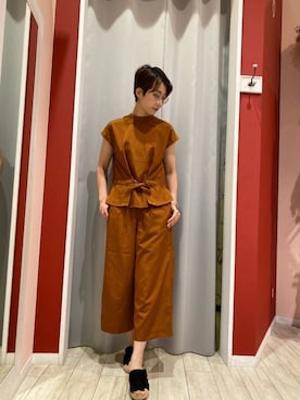 Ayumiさん（レディース・168cm）の春コーディネート