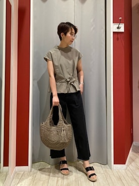 Ayumiさん（レディース・168cm）の春コーディネート