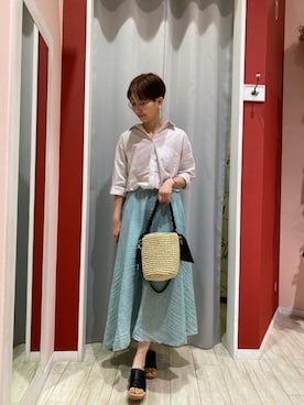 Ayumiさん（レディース・168cm）の春コーディネート