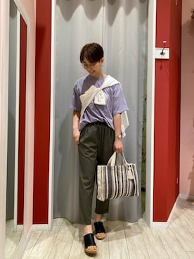 Ayumiさん（レディース・168cm）の春コーディネート