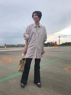 「RECOMMEND  ITEM STYLING」｜「アイテム（パンプス）」を使った、006969nsさん（レディース・161cm）の秋コーディネート