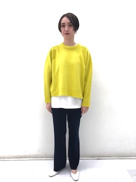 「RECOMMEND  ITEM STYLING」｜「アイテム（パンプス）」を使った、006969nsさん（レディース・161cm）の秋コーディネート
