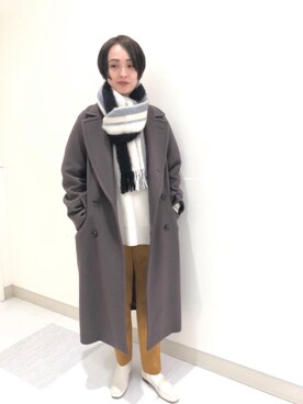 NABETANIさん（レディース・161cm）の冬コーディネート