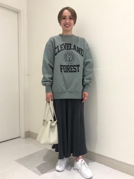 NABETANIさん(レディース・161cm)の冬コーディネート