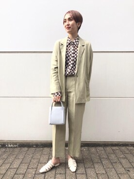 NABETANIさん(レディース・161cm)の春コーディネート