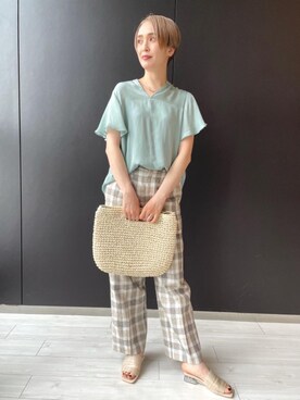 006969nsさん(レディース・161cm)の春コーディネート