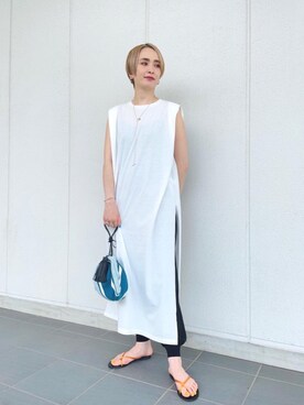 006969nsさん（レディース・161cm）の夏コーディネート