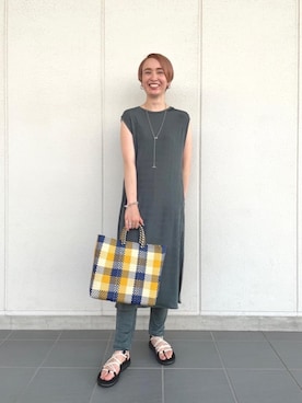 006969nsさん（レディース・161cm）の夏コーディネート