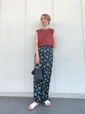 006969nsさん（レディース・161cm）の夏コーディネート