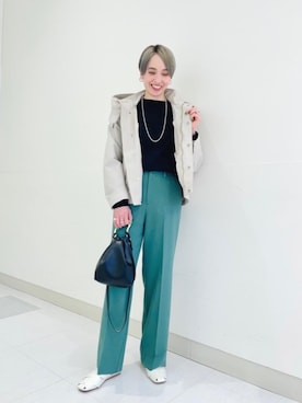 「RECOMMEND  ITEM STYLING」｜006969nsさん（レディース・161cm）の冬コーディネート