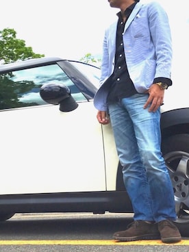 カズさん（メンズ・167cm）の春コーディネート