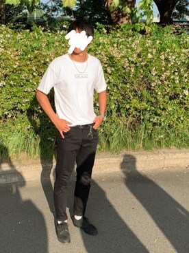 「GUCCI（グッチ）のアイテム（その他）」を使った、ゆぎろーさん（メンズ・177cm）の秋コーディネート