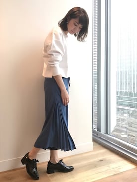 「HARE（ハレ）のアイテム（チョーカー）」を使った、inhhhan®さん（レディース・165cm）の冬コーディネート